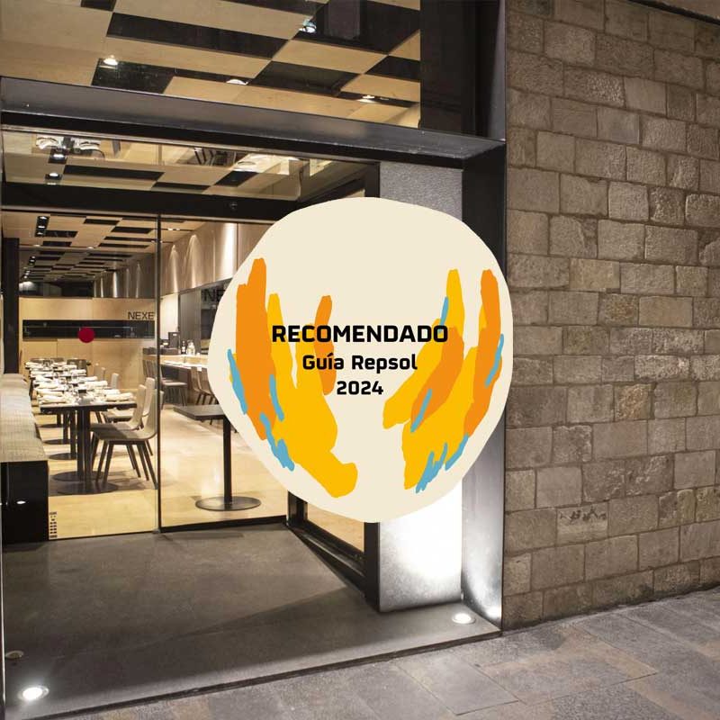 El restaurant NEXE recomenat a la Guia Repsol 2024