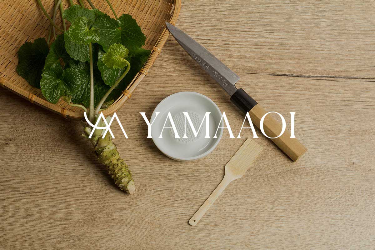 Yamaaoi el wasabi que creix al Montseny